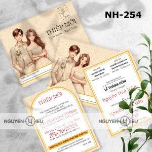 Thiệp cưới Hiếu Nguyễn thiết kế